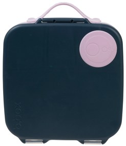 Box porta merenda grande – indaco/rosa