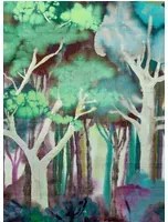 Arte International Carta da parati panoramica Banyan - Deep Forest