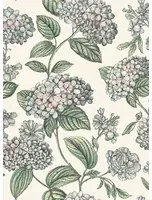 Cole & Son Tapete Ramo di Ortensia - Pastel on Stone