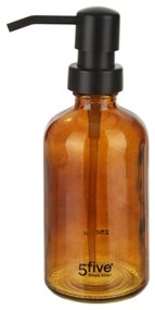 Dispenser sapone in vetro ambrato 250 ml