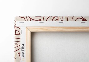 Quadro su tela – Mandala etnica astratta