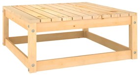 Set Divani Giardino 11 pz con Cuscini in Legno Massello di Pino