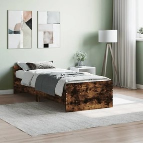 Giroletto Senza Materasso Rovere Fumo 75x190 Cm İn Truciolato /