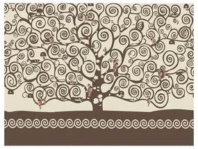 Fotomurale  Spiral branches  Colore Marrone, Dimensioni e Misure 250x193