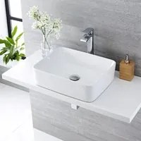 Lavabo da appoggio ceramica fly bianco *** confezione 1