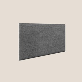 Testata pannello a muro grande di varie dimensioni in morbido tessuto impermeabile T10 antracite