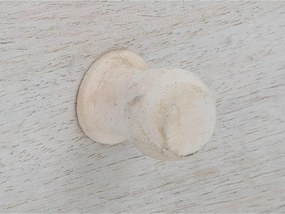 Armadio in legno di mango bianco 100x175 cm Rana - Støraa