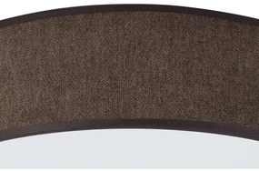 Duolla - Lampada LED da soffitto CORTINA LED/26W/230V Ø30 cm 4000K marrone