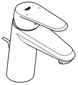 GROHE 3319020E - Miscelatore per lavabo EURODISC COSMOPOLITAN taglia S, cromato