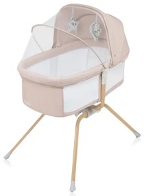 Lionelo - Lettino da viaggio MALIN EVO Beige naturale