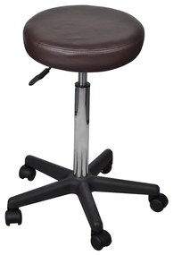 Sgabello Da Ufficio Marrone /