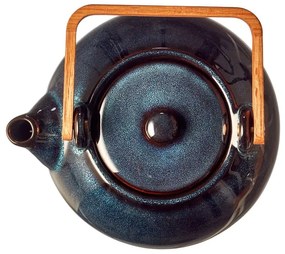 Teiera blu scuro in ceramica con filtro 1,2 l Gastro Blue – Bitz