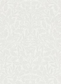 Morris & Co Carta da parati Pure Acorn - Chalk/ Silver