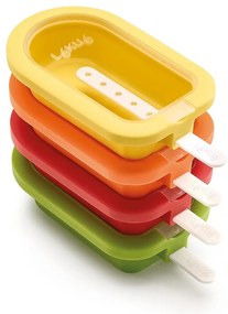 Set di stampi per ghiaccioli in silicone 4 pz – Lékué