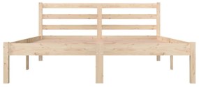 Giroletto legno massello pino 120x190cm 4ft small double