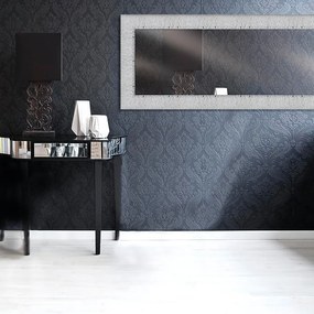 Specchio Vela rettangolare in legno argento 159 x 59 cm