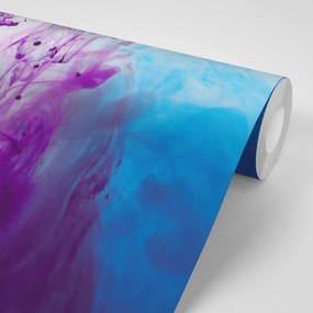 Carta da parati autoadesiva – Astrazione magica viola-blu