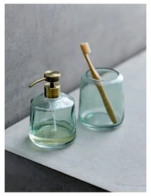 Bicchiere di vetro verde per spazzolini da denti Vintage - Södahl