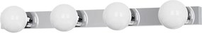 Brilagi - Illuminazione a LED per specchio da bagno HOLLYWOOD 4xLED/3W/230V IP44 cromato