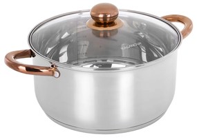 Casseruola 26 cm acciaio inox Meravigliosa con coperchio