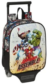 Trolley per la Scuola The Avengers Forever Multicolore 22 x 27 x 10 cm
