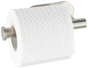 WENKO 24166100 - Portarotolo per carta igienica TURBO-LOC OREA MATT 16x7 cm acciaio inox/argento