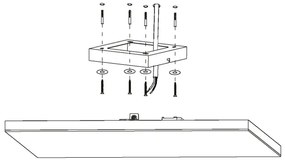 Eglo 900059 - Plafoniera LED RGBW dimmerabile TURCONA-Z LED/32,4W/230V