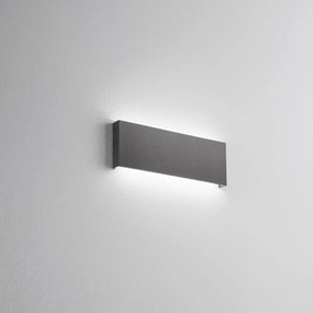 Applique Wally grande IP65 mm 300x105x25 LED 30W CCT 3000-4000K Antracite