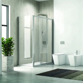 Box doccia 120X90 trasparente apertura scorrimento KP3000S - KAMALU