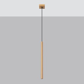 Sollux SL.1170 - Lampadario a sospensione con filo PASTELO 1xG9/8W/230V oro