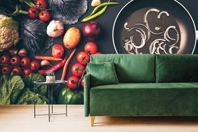 Carta da parati – Arte culinaria