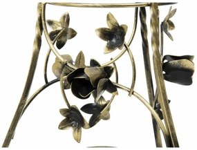 Portafiori 72x28 cm oro