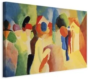 Quadro - With a Yellow Jacket (August Macke) Standard 60x40