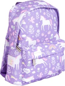 A Little Lovely Company - zainetto piccolo - unicorni e arcobaleno