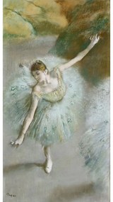 Riproduzione pittorica 30x55 cm Edgar Degas - Dancer in Green - Fedkolor