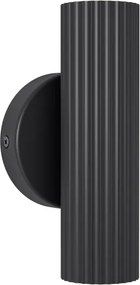 Eglo 902032 - Applique da parete PORTILLO 2xGU10/5W/230V nero