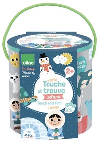 Vilac - Tocca e trova, gioco in legno - Iceland