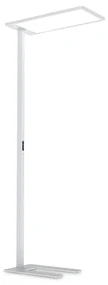 Piantana Moderna Comfort Metallo Bianco Led 76W K Luce Naturale 4000K