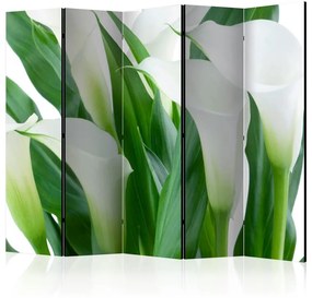 Paravento  bunch of flowers  callas II [Room Dividers]  Colore Bianco, Dimensioni e Misure 225x172