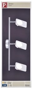 Paulmann 66668 - 3xLED/5W Luce Spot WINDOW 230V
