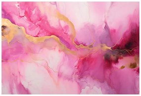 Carta da parati – Imitazione marmo rosa