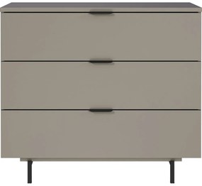 Cassettiera per bambini grigia 105x92x54 cm Tomino – Germania