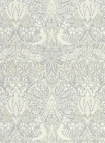 Morris & Co. Tapete Pure Dove & Rose - Cloud Grey