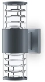 Maytoni O576WL-02GR - Applique da esterno BRONX 2xE27/60W/230V IP54 antracite