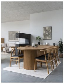 Tavolo da pranzo effetto pioppo 100x210 cm Boavista - House Nordic