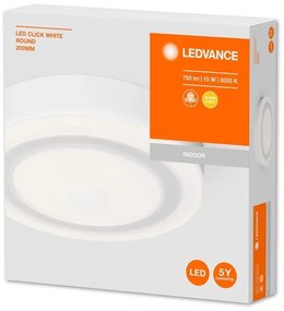 Ledvance - Plafoniera LED ROUND LED/15W/230V d. 20 cm