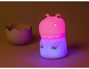 MegaLight - Lampada touch per bambini a LED RGB dimmerabile e ricaricabile DIGGY DINO LED/5V