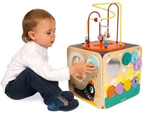 Janod - Blocco interattivo con labirinto MULTI ATTIVITÀ