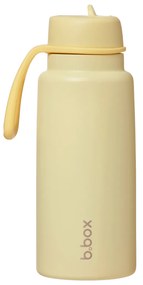 Bottiglia termica in acciaio inox con cannuccia 1l - lemon twist