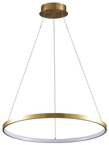 Lampadario LED a sospensione con filo LEA LED/20W/230V 4000K diametro 50 cm oro